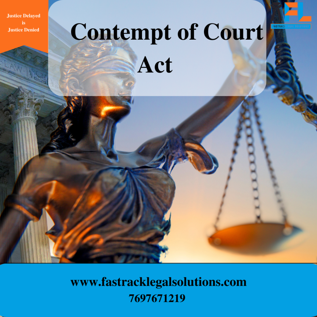 Contempt Of Courts Act 1971 And Rules: Safeguarding Judicial Authority ...